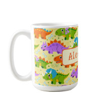 Cute Customizable Dinsosaur Print