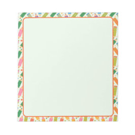 Cute Customizable Pencil Print Anteckningsblock