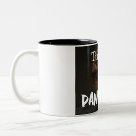 Cute Customizable Personalized Terrier Dog Mom Pet Två-Tonad Mugg