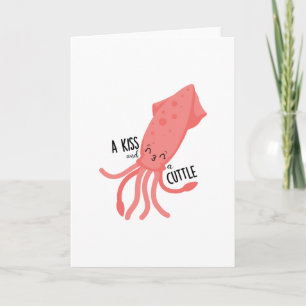 Cute Cuttlefish Kort