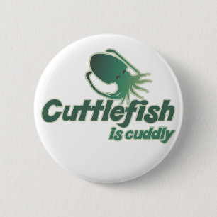Cute Cuttlefish vill bara röra sig Knapp