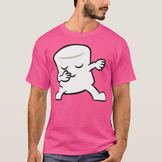 Cute Dabbing Marshmallow Campfire Kawaii Marshgall T Shirt