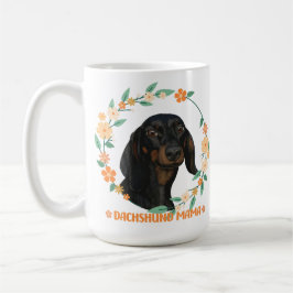 Cute Dachshund - Dachshund Mamma Kaffemugg
