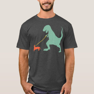 Cute Dachshund Dinosaur Funny Wiener Hund T Shirt