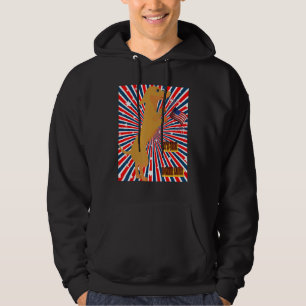 Cute Dachshund Funny Wiener Hund Doxie Life Patrio Hoodie