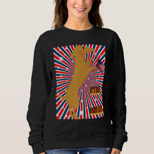 Cute Dachshund Funny Wiener Hund Doxie Life Patrio T Shirt