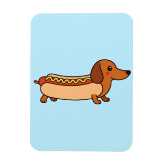 Cute Dachshund-jakt Magnet