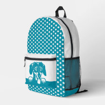 Cute Dachshund och Polka dots