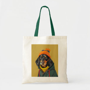 Cute Dachshund Tygkasse