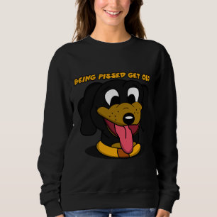 Cute Dachshund vill inte odla gammalt roligt ID T Shirt
