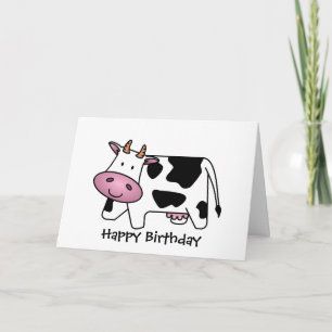 Cute Dairy Cow Kort
