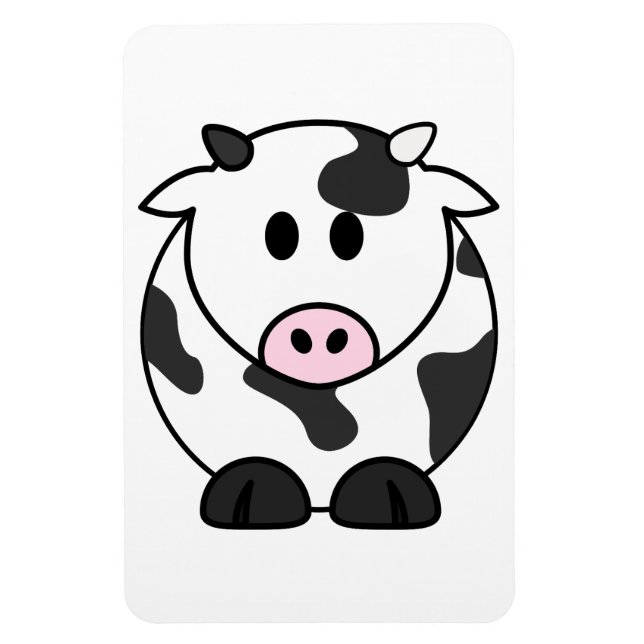 Cute Dairy Cow Magnet (Vertikal)