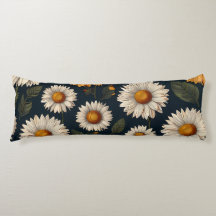Cute Daisy Mönster Body Cushion
