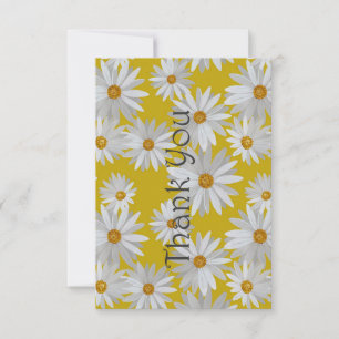 Cute Daisy Patterned Tack Anteckningskort