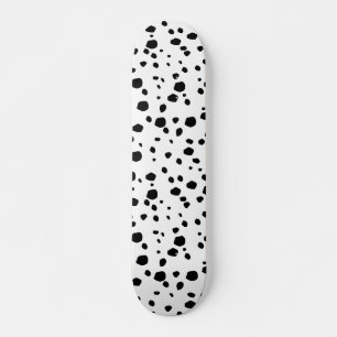 Cute Dalmatian Hund Animal Print Mönster Mini Skateboard Bräda 18,5 Cm