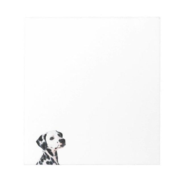 Cute Dalmatien Hund Anteckningsblock (Framsida)