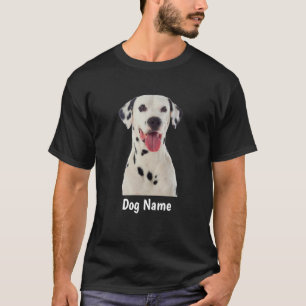 Cute Dalmatien Hund Namn T Shirt