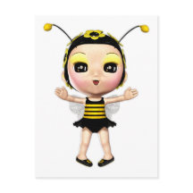 Cute Dam Bumblebee Fairy Doll 2