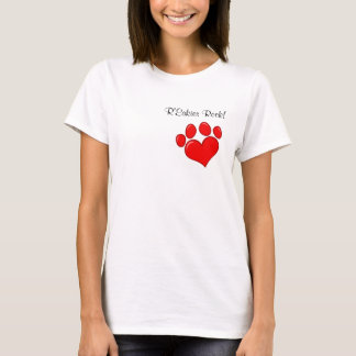 Cute dam kort-sleeve-skjorta tee