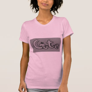 Cute Dam Toppar T Shirt