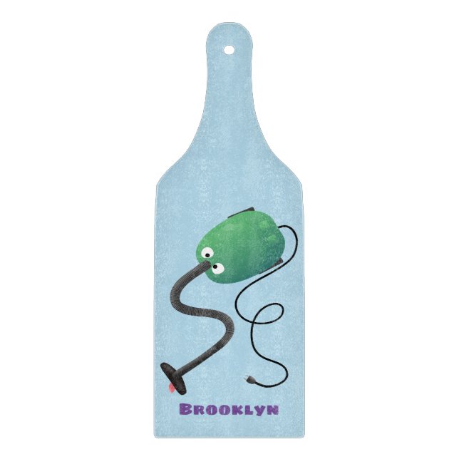 Cute dammsugare tecknad humor (Framsidan)