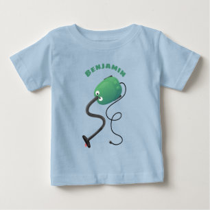 Cute dammsugare tecknad humor t shirt