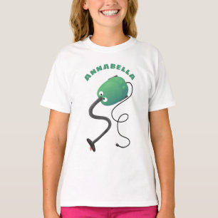 Cute dammsugare tecknad humor t shirt