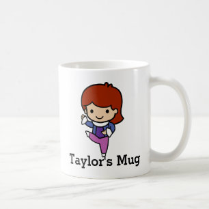 Cute Dancer, jazz/ballet Kaffemugg