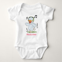 Cute Dancing Anka Baby Bodydress - Music Time Desi