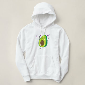 Cute Dancing Avocado Women Hoodie Sweatshirt T Shirt