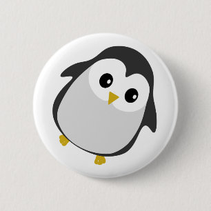 Cute Dancing Penguin Illustration Knapp