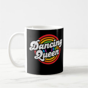 Cute Dancing Queen Roller Disco Outfit 70s Costume Kaffemugg
