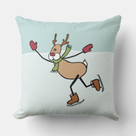 Cute Dancing Reindeer Kudde