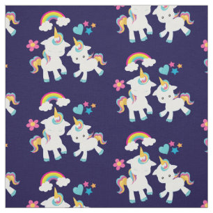 Cute Dancing Unicorns Magic Rainbow & Stars Tyg