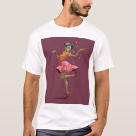 Cute Dancing Zombie T Shirt