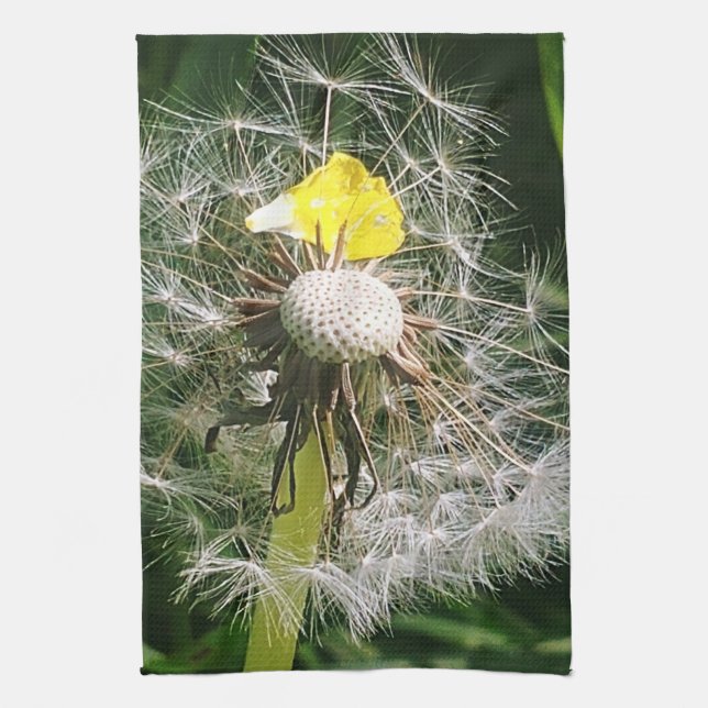 Cute dandelion kökshandduk (Vertikal)