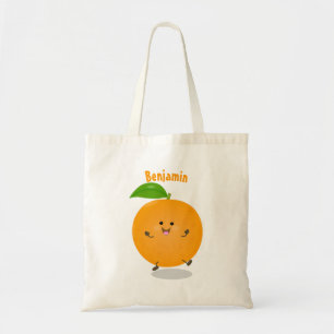 Cute dans orange citrus tygkasse