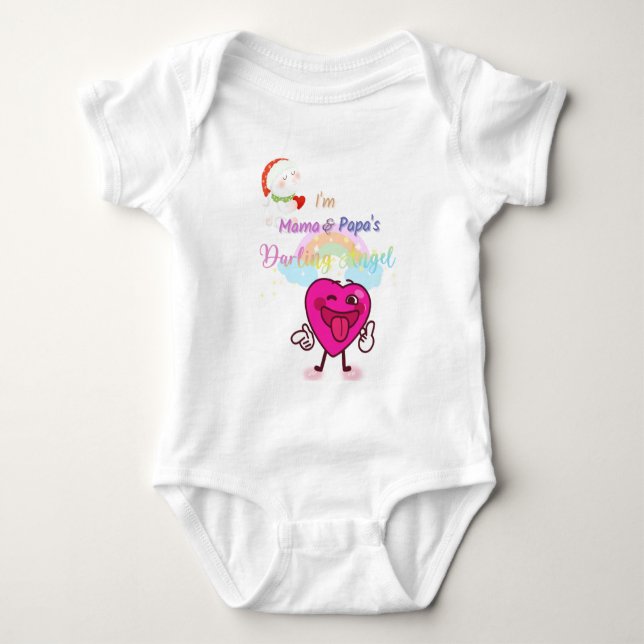Cute Darling Angel T-Shirt (Framsida)