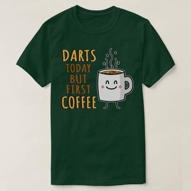 Cute Darts T Shirt (Design framsida)