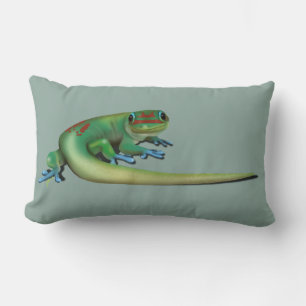 Cute Day Gecko (... du pratar med mig? Titta tillb Lumbarkudde