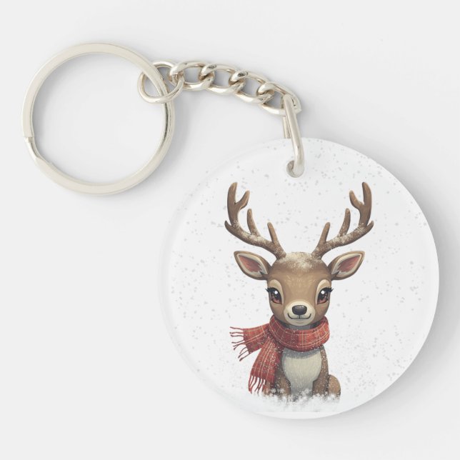 Cute Deer Keychain & Lanyard (Framsidan)
