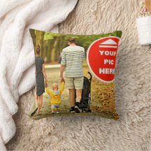 Cute! Dekorativ kudde - Personlig - 16 tum x 16 tu