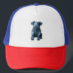 Cute Denim Patchwork Art Dog T-Shirt Keps<br><div class="desc">Cute Denim Patchwork Art Dog T-Shirt</div>