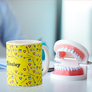 Cute Dental Personlig Kaffemugg