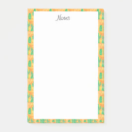 Cute Desert Cactus Post-it Block