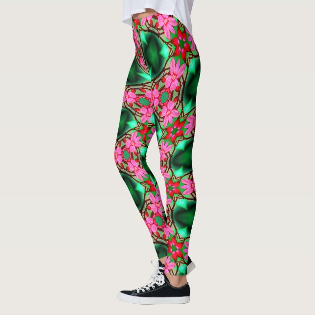 Cute Desert Ro Mönster Leggings (Vänster)