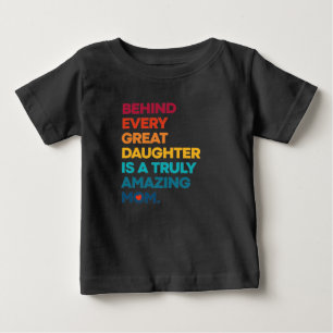 Cute Design Exprestext för Mors dag T Shirt