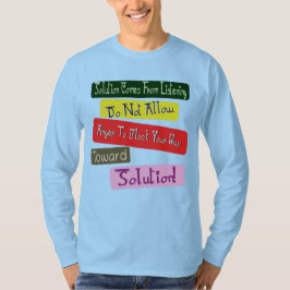 Cute Design för "Way Toward Solution". Köp nu T Shirt