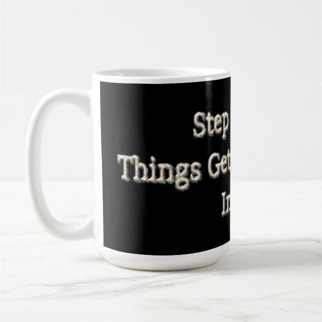 Cute Design med "steg för steg". Köp nu Kaffemugg (Vänster)