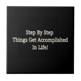 Cute Design med "steg för steg". Köp nu Kakelplatta